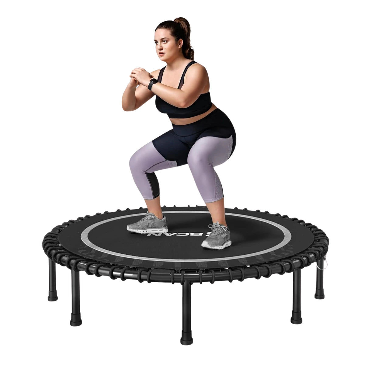 Bcan 48" Foldable Adult Mini Trampoline