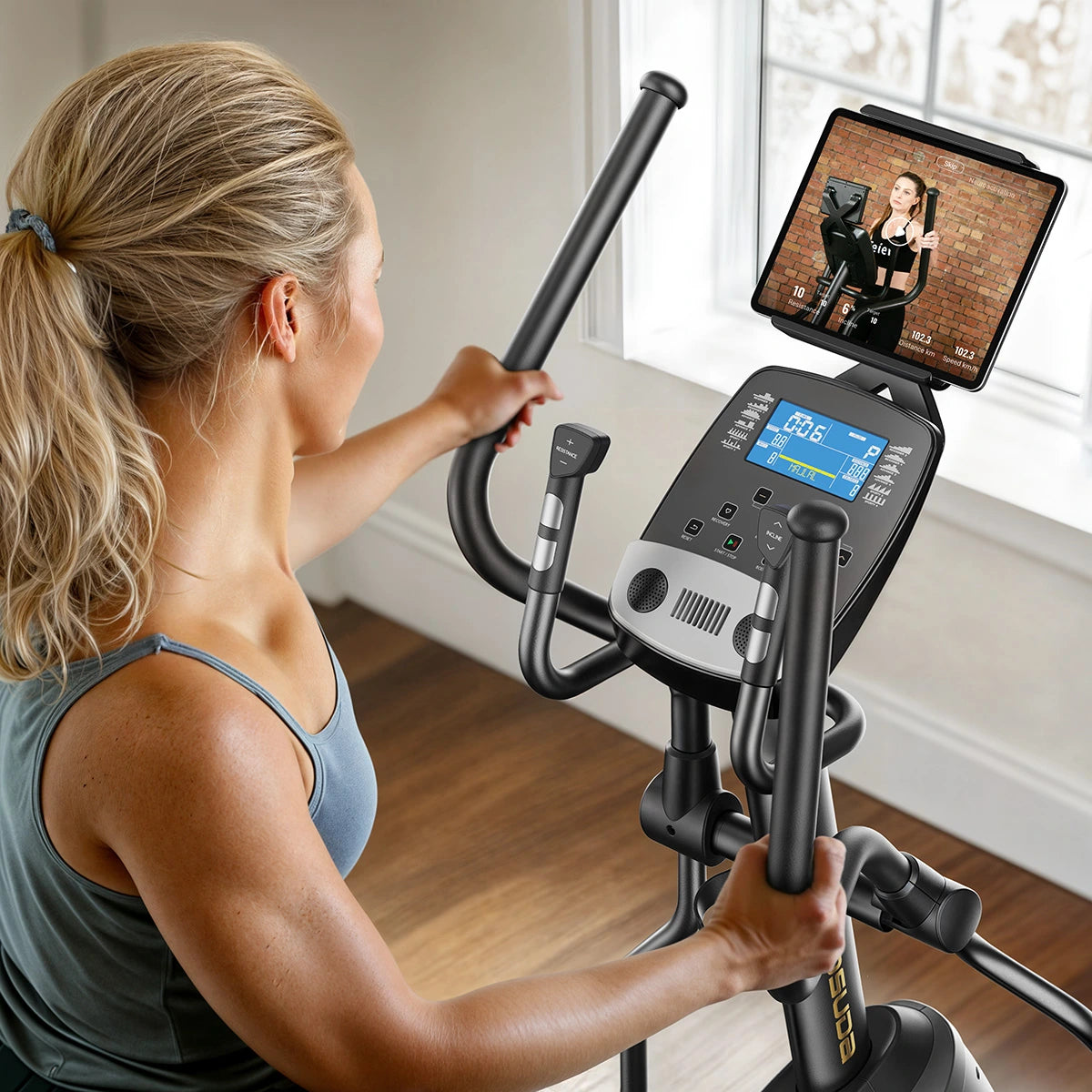 YOSUDA Glide Pro Electromagnetic Elliptical Machine
