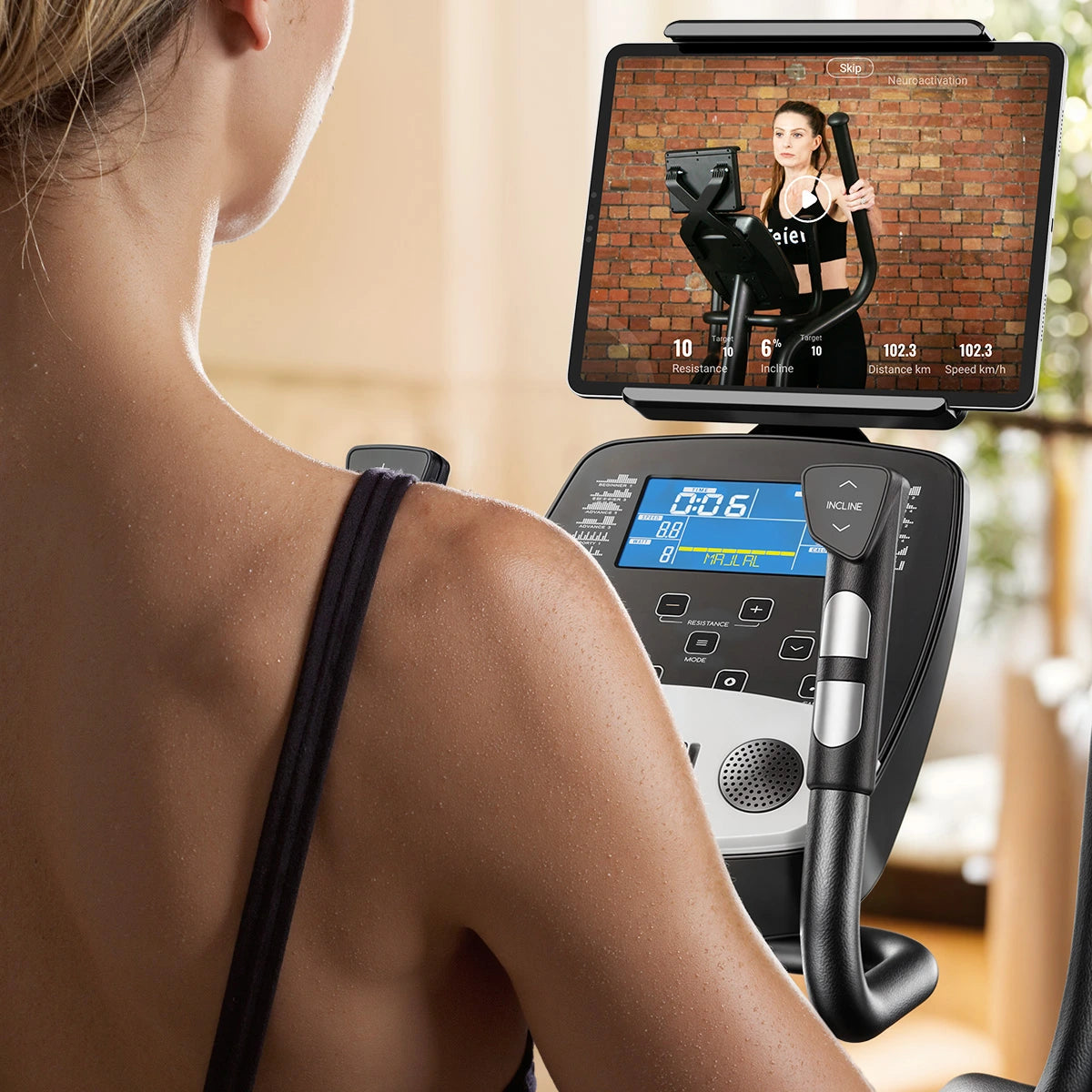 YOSUDA Glide Pro Electromagnetic Elliptical Machine