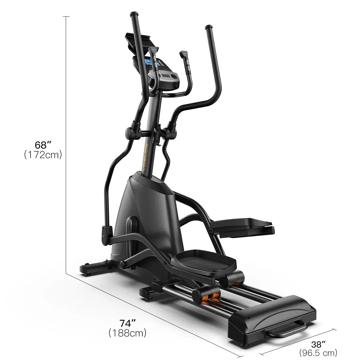 YOSUDA Glide Pro Electromagnetic Elliptical Machine