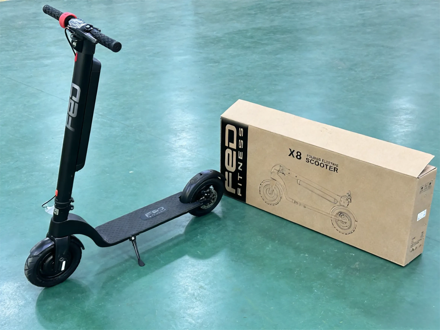 FED FITNESS Folding Electric Scooter, Ultra-Lightweight and Portable