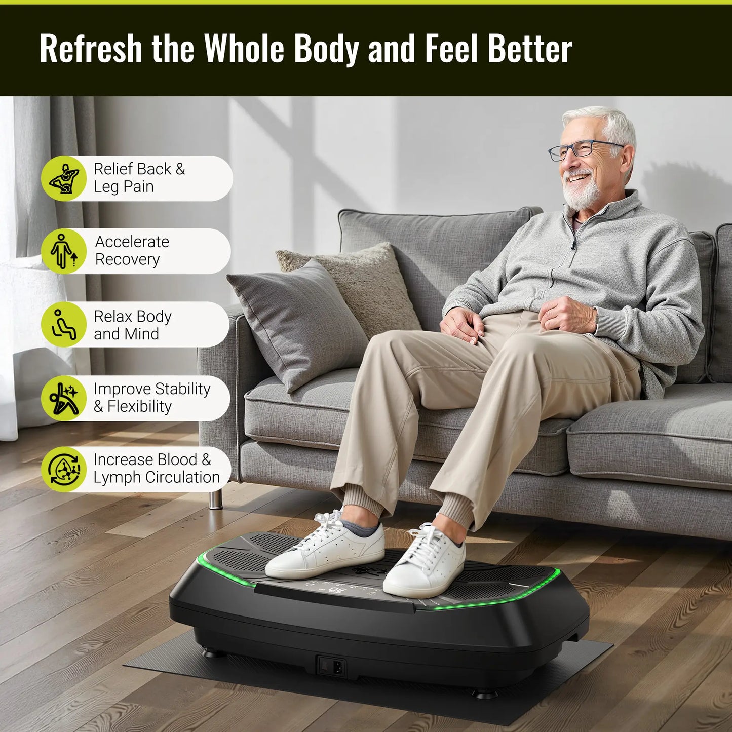 Flybird 4D Triple Motors Vibration Plate