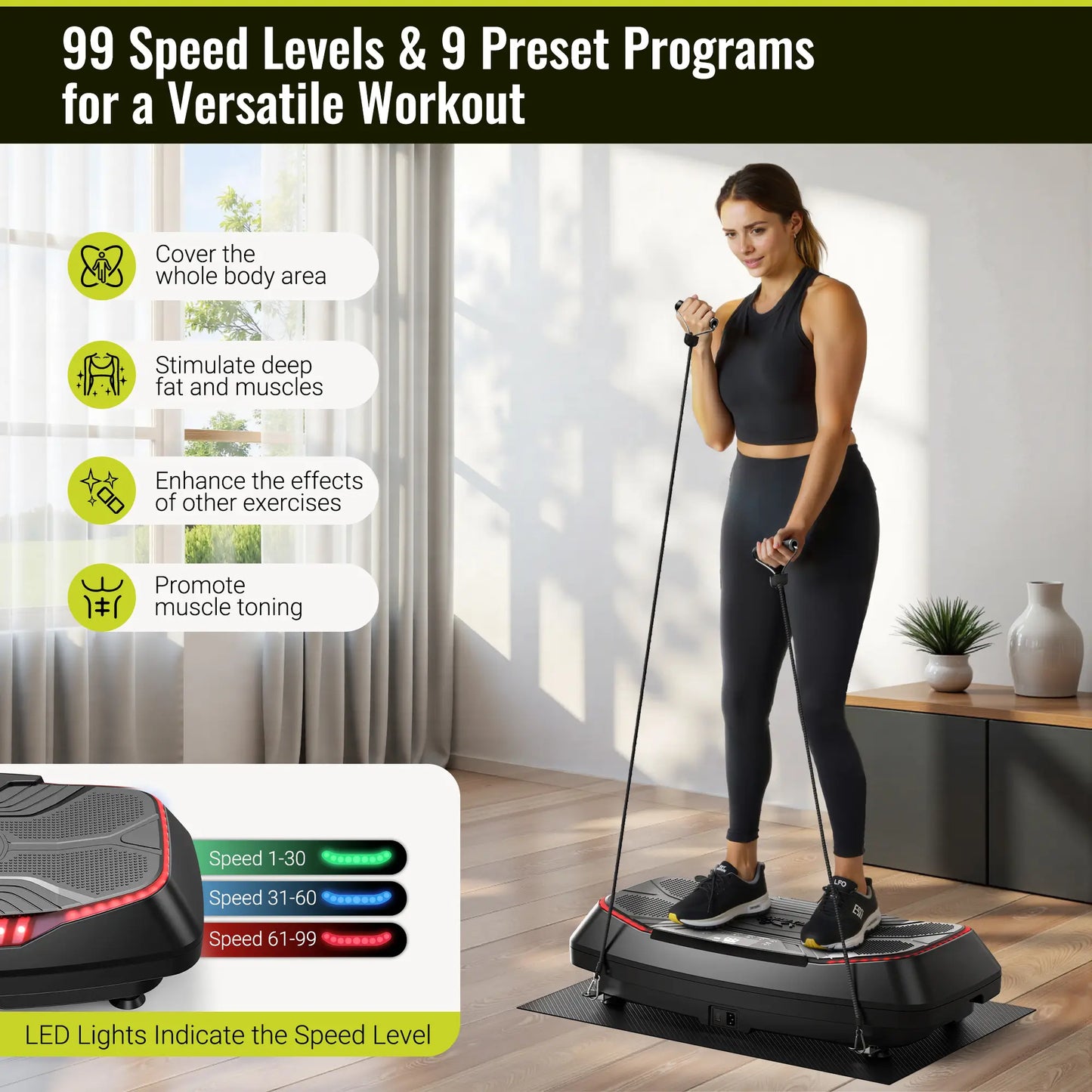 Flybird 4D Triple Motors Vibration Plate