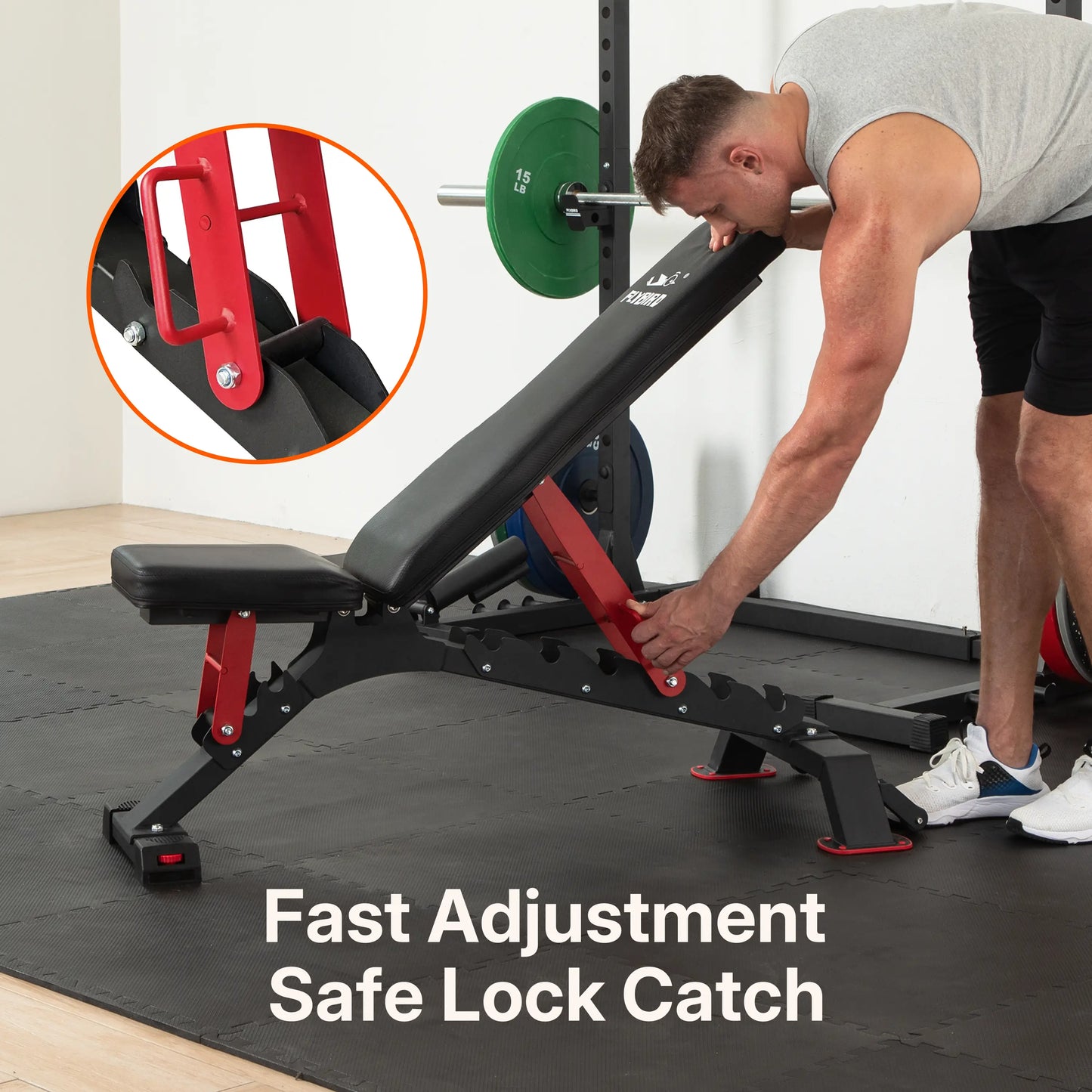 FLYBIRD Owl Select Adjustable Weight Bench