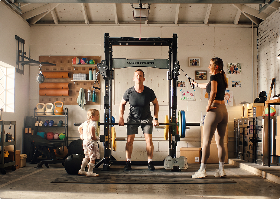 Garage Gym Bundle - Complete Setup