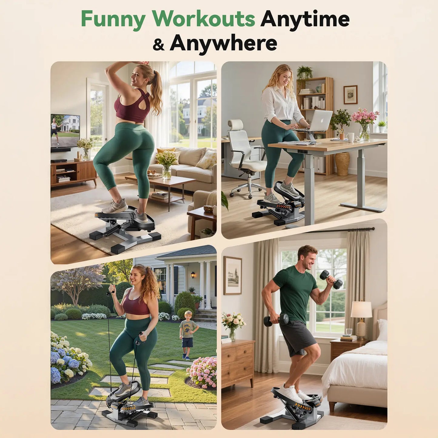 Sportsroyals Twist Stair Stepper