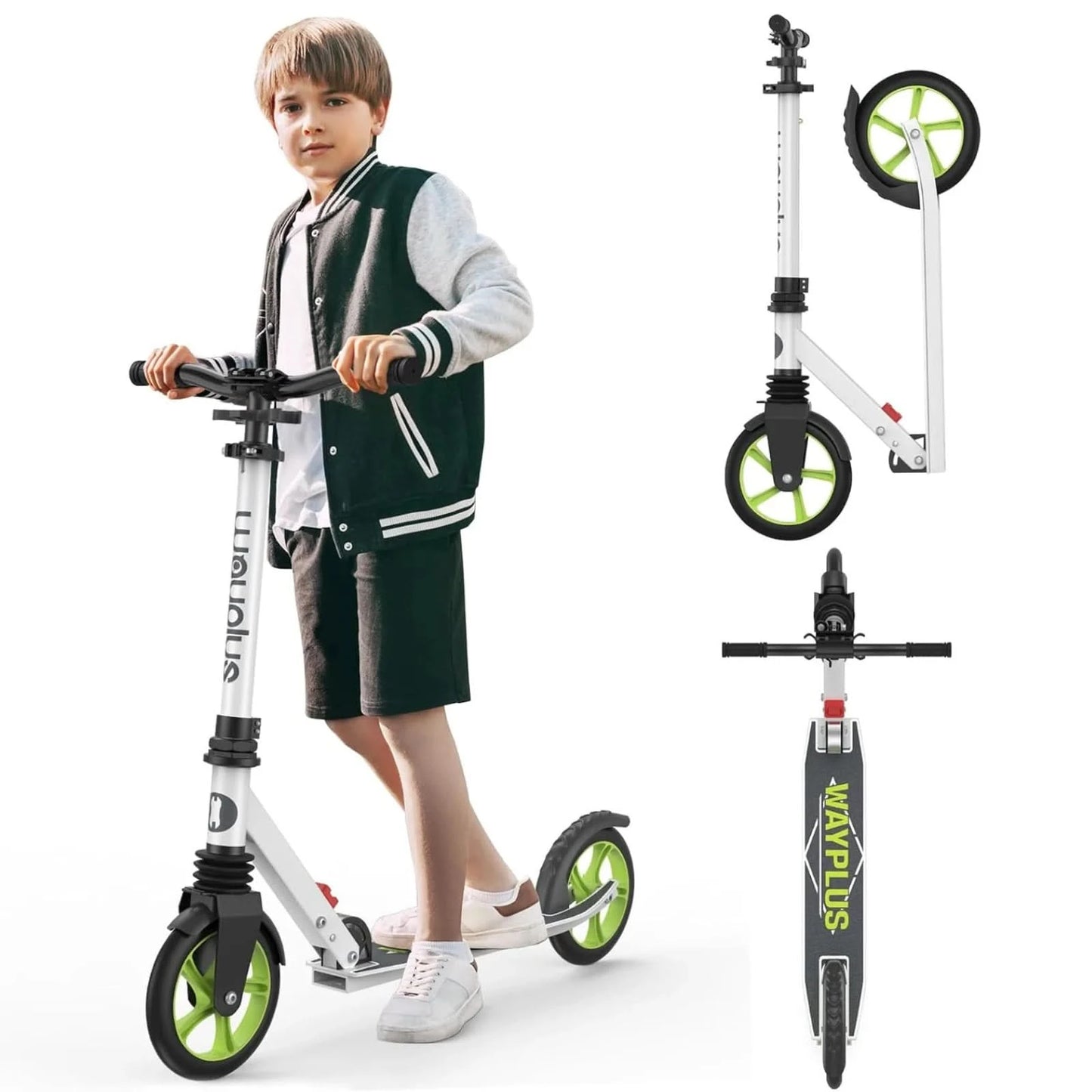 Wayplus Adjustable Foldable Kick Scooter