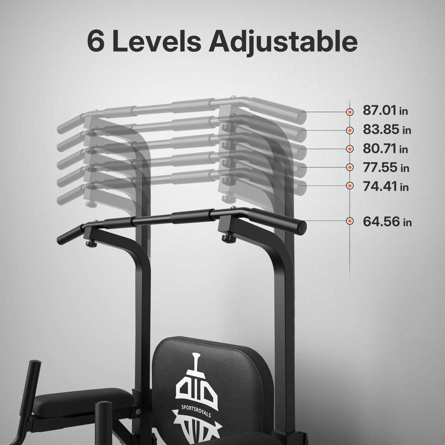 SPORTSROYALS Eagle Select Pull-up Power Tower with Assistance Bands