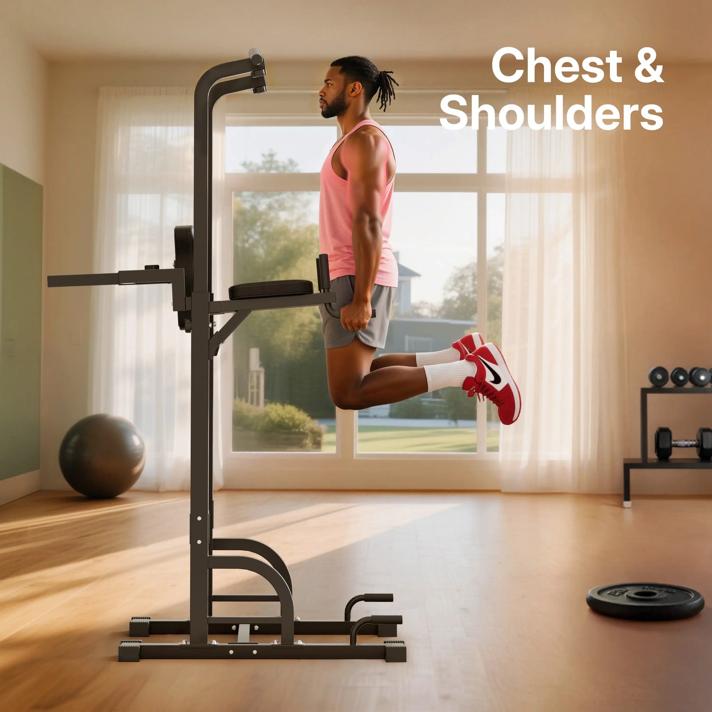 SPORTSROYALS Eagle Multi-function Pull-up Power Tower