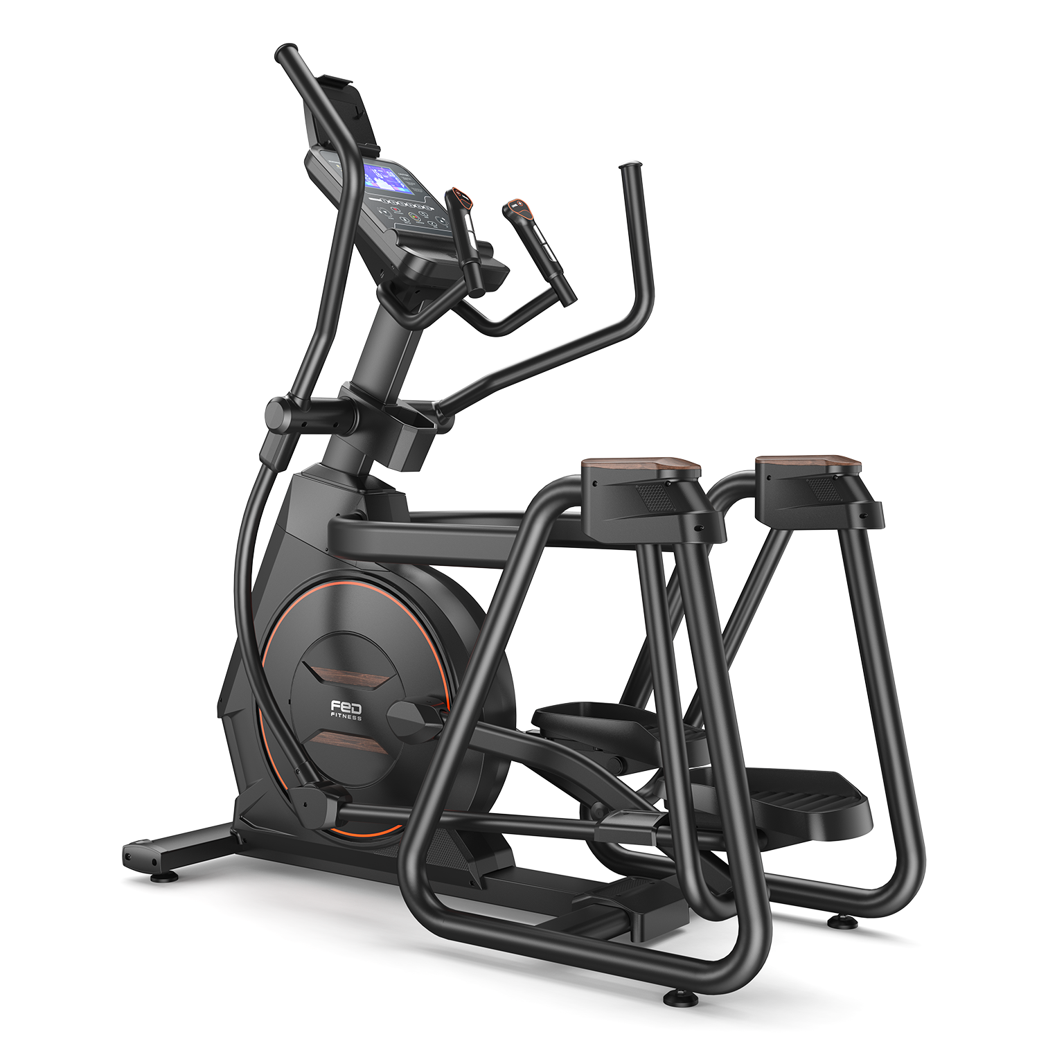 stationary bicycle elliptical FED Fitness EM4 Suspension Elliptical Machine Ultra
