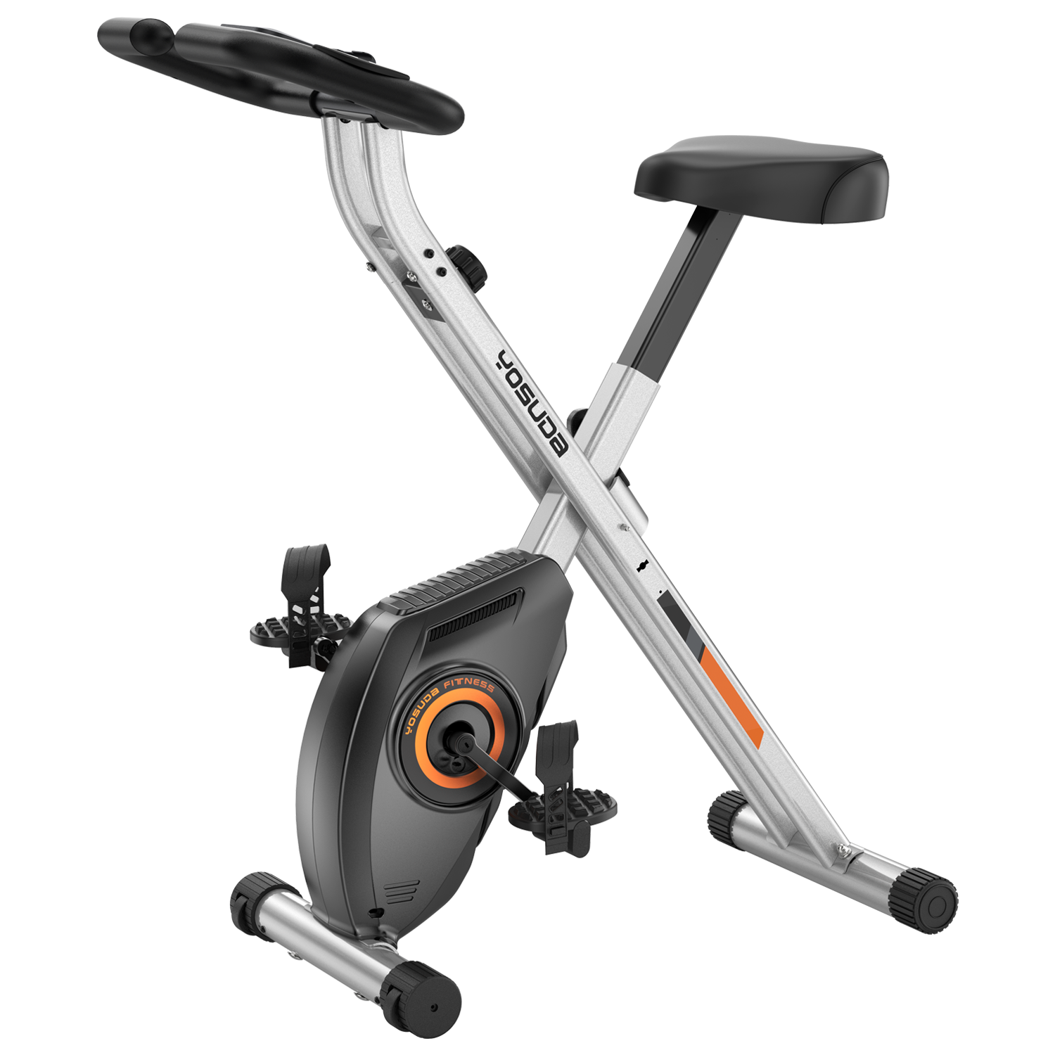 3-in-1 Folding Exercise Bike | Recumbent & Upright Bike