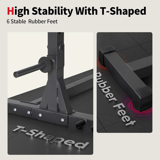 Flybird SR1 Adjustable Width Squat Rack With Pull-Up Bar