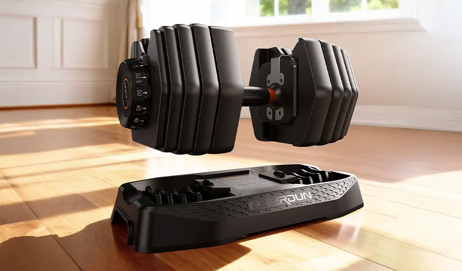Adjustable dumbbells