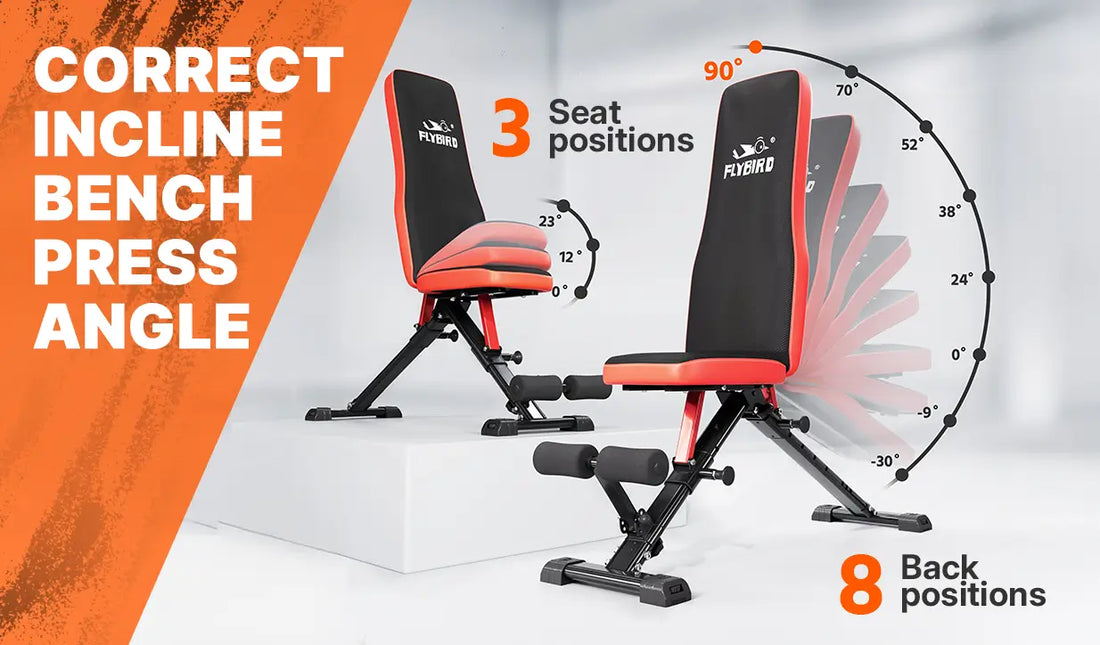 Adjustable Incline Bench Press Bench