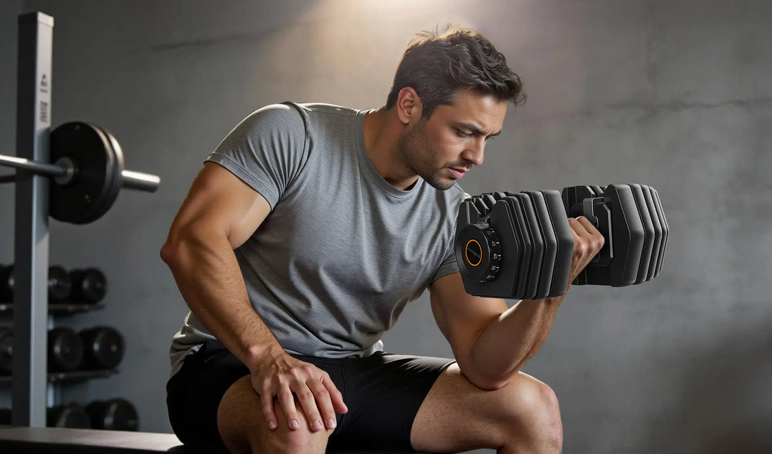 Dumbbell arm exercises