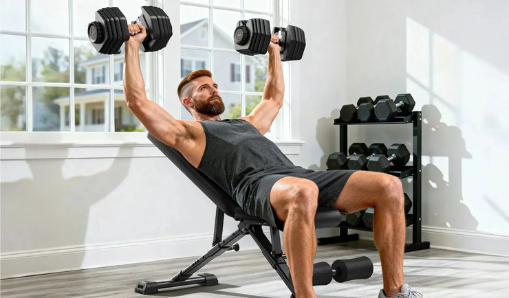 dumbbell bench press