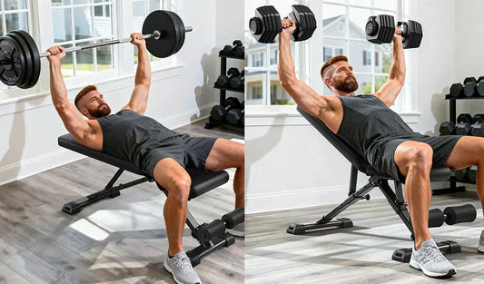 Dumbbell bench press vs barbell bench press