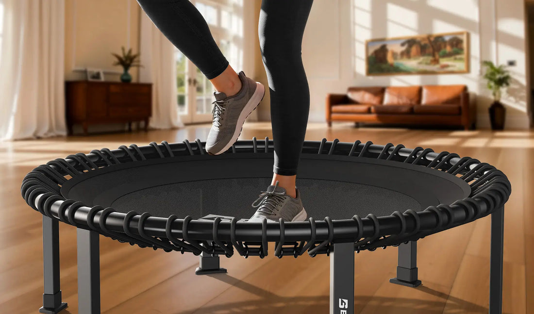 A trampoline with excellent bounce