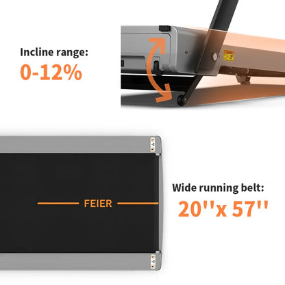 FEIER Folding treadmill