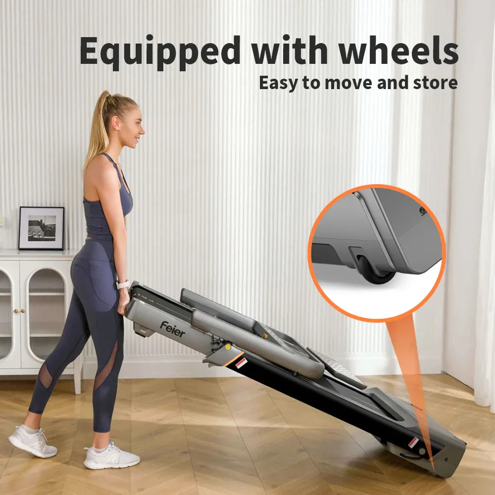 FEIER Folding treadmill