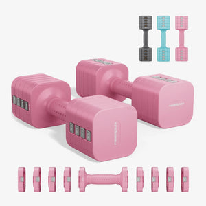 Feierdun Women Adjustable Dumbbell Set of 2