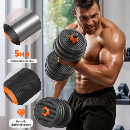 FED Weighted Eco-Friendly Dumbbells: Suitable for Strength Training in Home, Office, and Gym Settings
