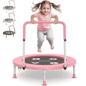 Bcan 36" Toddler Foldable Mini Trampoline