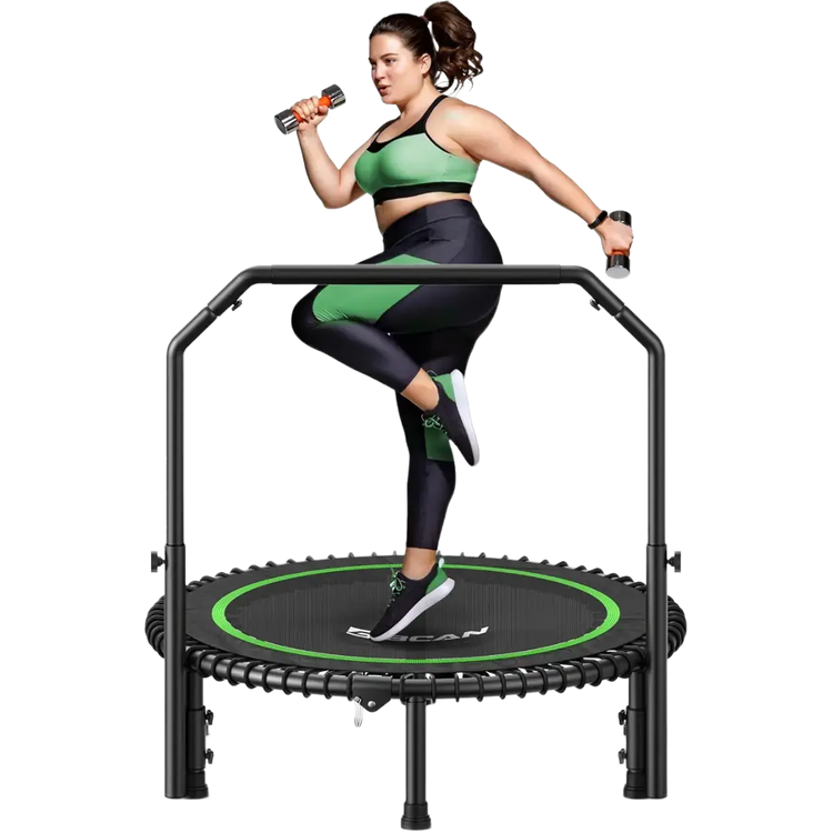 FED Fitness Bcan BT2 Foldable Adult Mini Bungee Trampoline