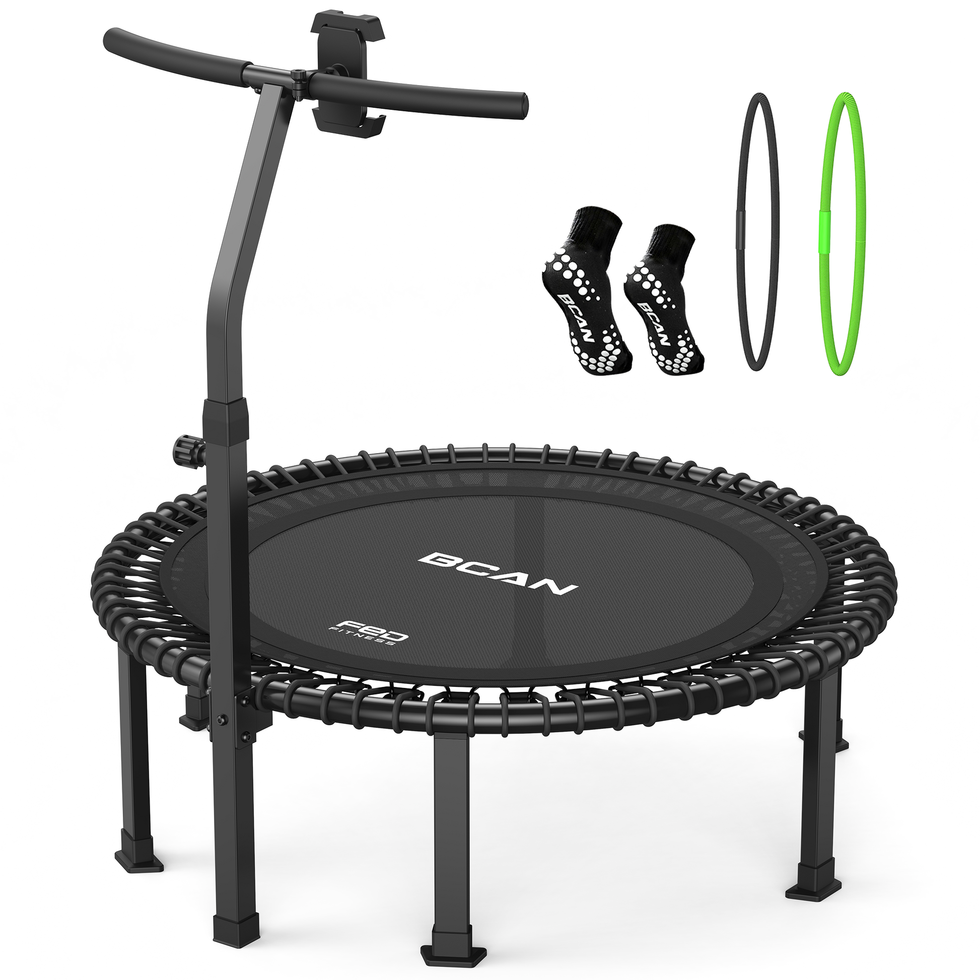 BCAN BT4 Soft Land Pro Adult Round Bungee Trampoline With BCAN BT4 Soft Land Pro Adult Round Bungee Trampoline With