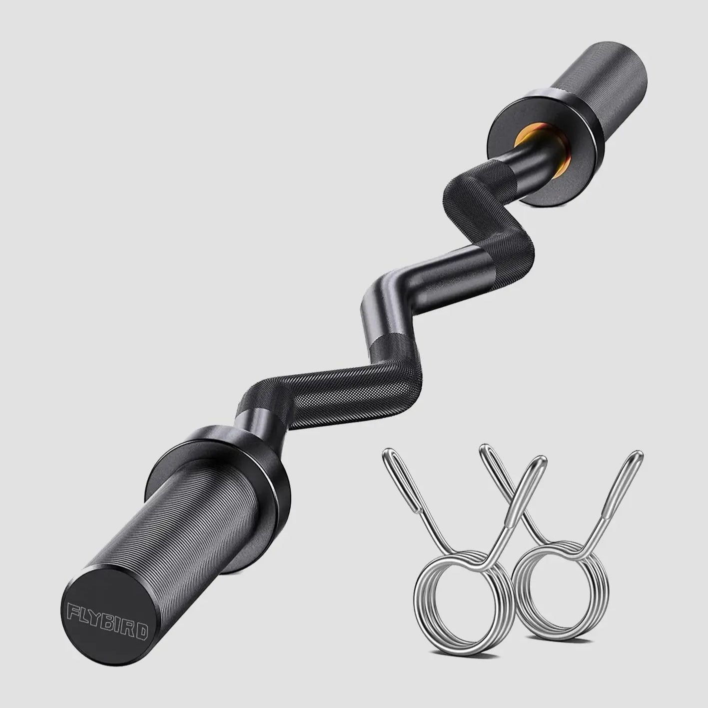 Flybird Olympic EZ Curl Bar 47"