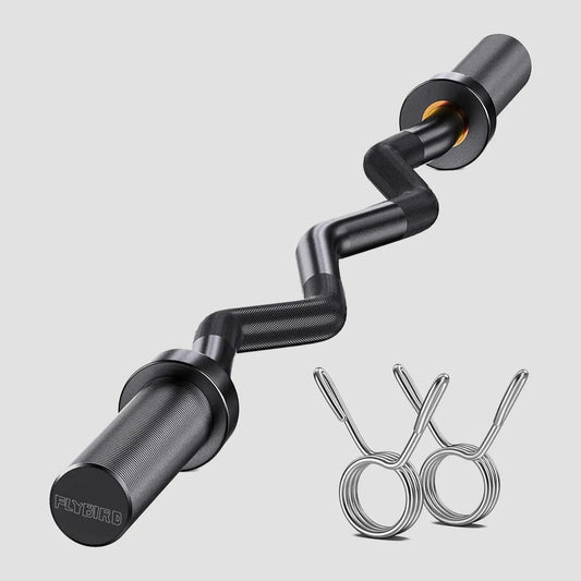 Flybird Olympic EZ Curl Bar 47"
