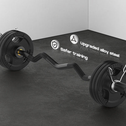 Flybird Olympic EZ Curl Bar 47"