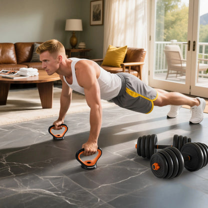 FEIERDUN Lynx 5 in 1 Adjustable Dumbbell Weight Set