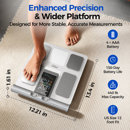 FED Fitness BS1 Eight-Electrode Body Fat Scale