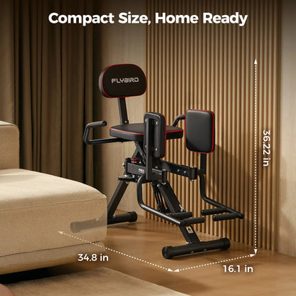 FED Fitness Flybird Series HA1 2-in-1 Hip Abductor and Adductor Machine has a compact size, and it can be stored in a small size.