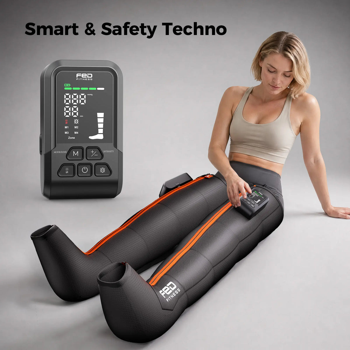 FED Fitness LM2 Wireless Air Compression Recovery Boots