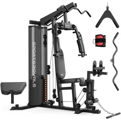 FED Fitness Sportsroyals Series MW1 Weight-Stack Multi-Functional Home Gym Station