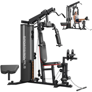FED Fitness Sportsroyals Series MW1 Weight-Stack Multi-Functional Home Gym Station