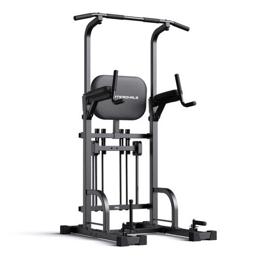 FED Fitness PT4 Sportsroyals Select Pull up Power Tower with Assistance Bands