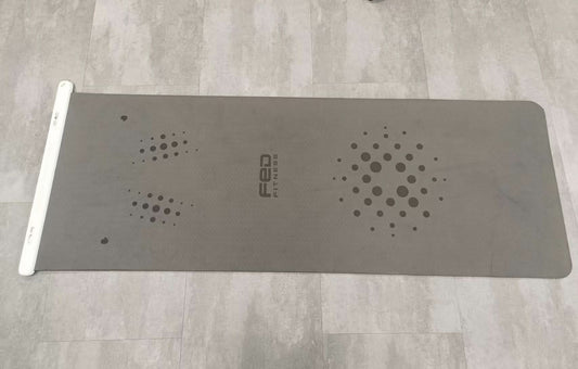 FED FITNESS Smart Yoga Mat – Durable & Sturdy, Extra Thick Non-Slip Surface, Ideal for Yoga, Pilates, and Floor Workouts