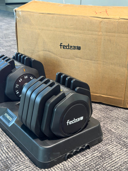 Fed Fitness Adjustable Dumbbell Set