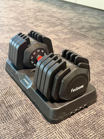 Fed Fitness Adjustable Dumbbell Set