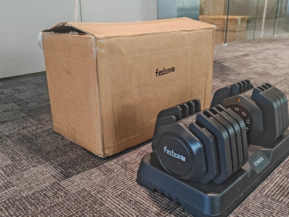 Fed Fitness Adjustable Dumbbell Set
