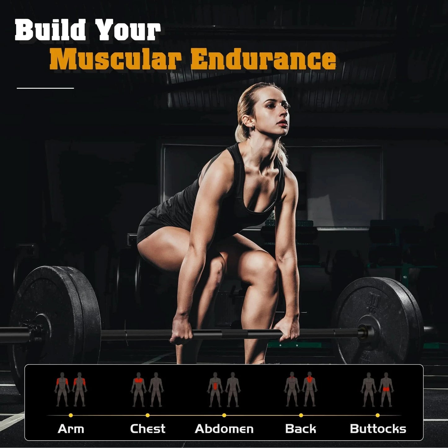 FED Fitness Feierdun Series BA2 Olympic Power Barbell