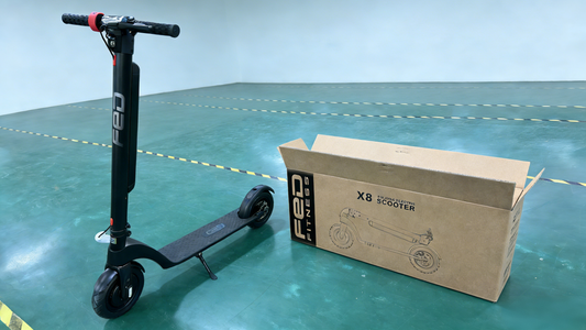 Folding Electric Scooter, Ultra-Lightweight and Portable - FED Fitness