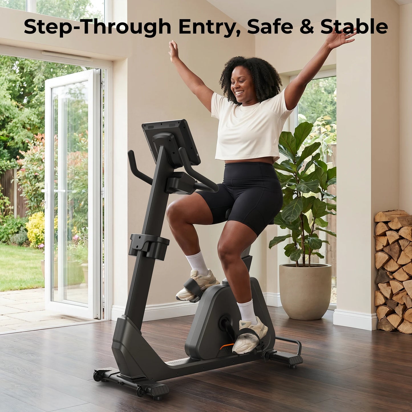 FED Fitness EB5 Upright Exercise Bike