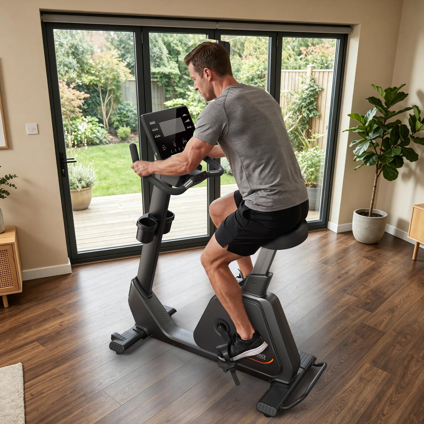 FED Fitness EB5 Upright Exercise Bike