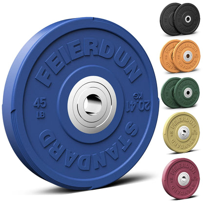 FED Fitness Feierdun Series BP1 Color Olympic Bumper Plate 2"