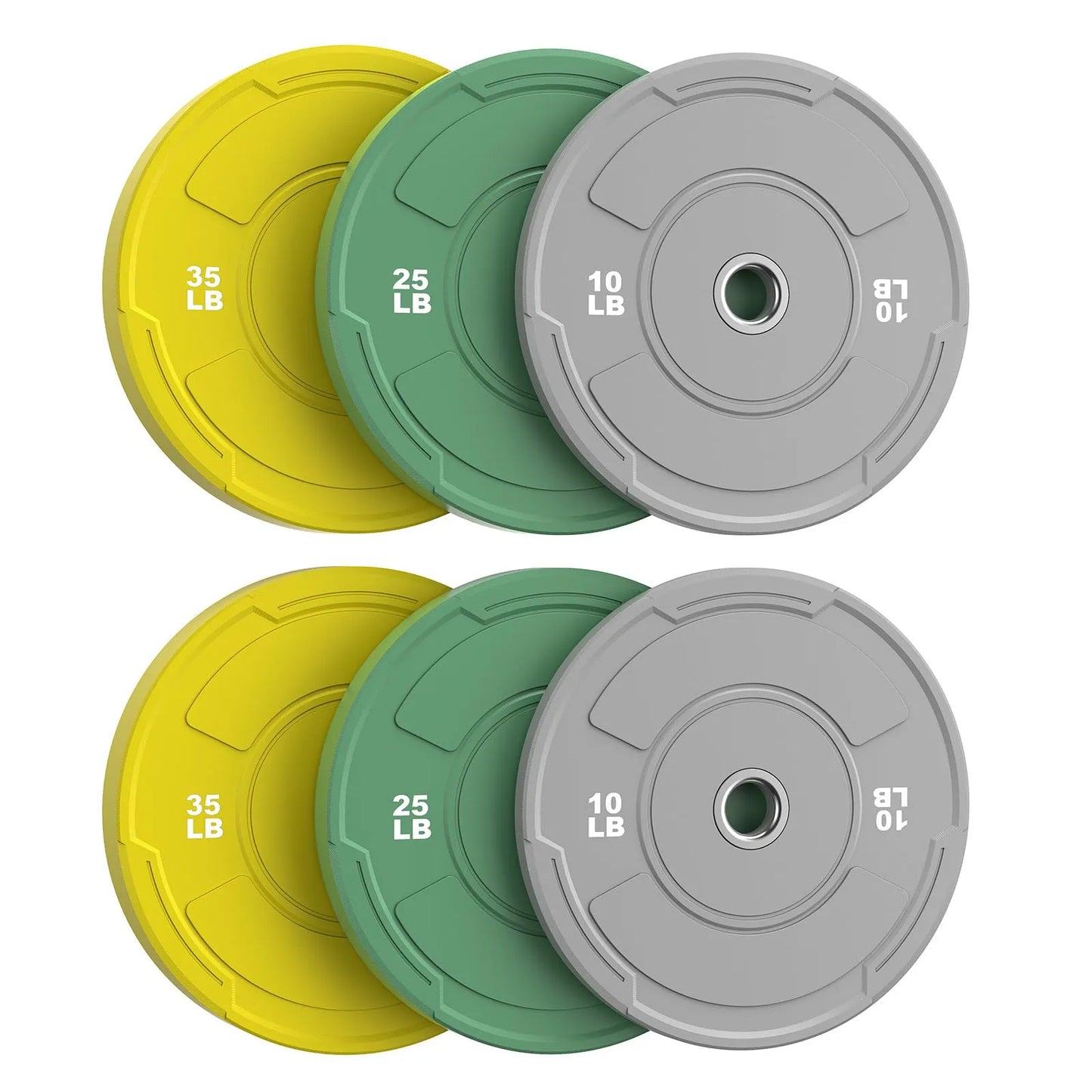 FED Fitness Sportsroyal Series 2-Inch Olympic Bumper Plates