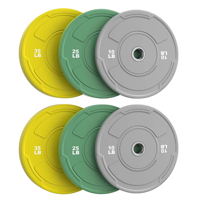 FED Fitness Sportsroyal Series 2-Inch Olympic Bumper Plates